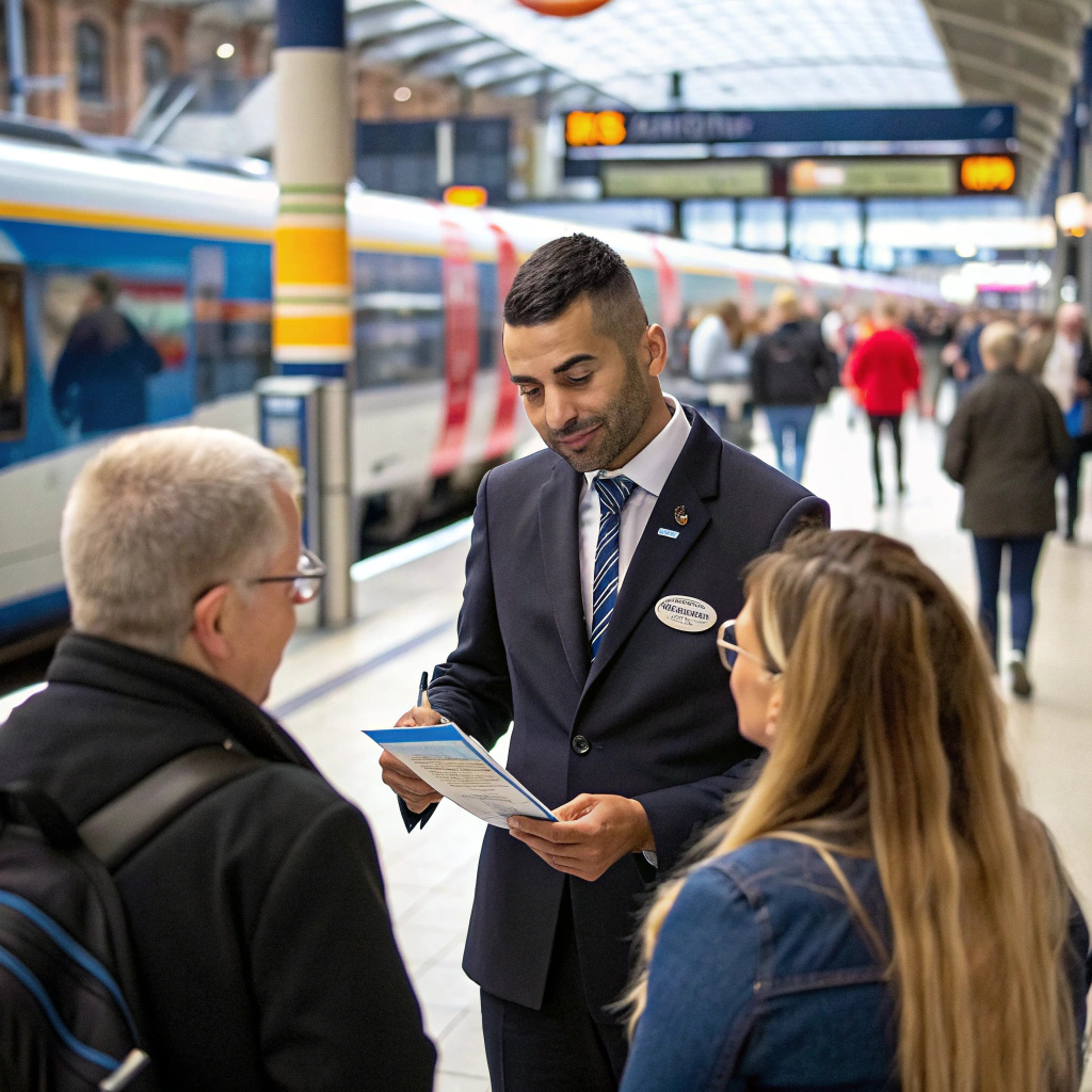 Agent commercial/Agente commerciale en gare