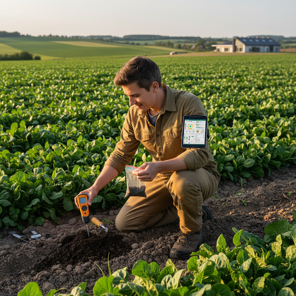 Agronome en agriculture biologique
