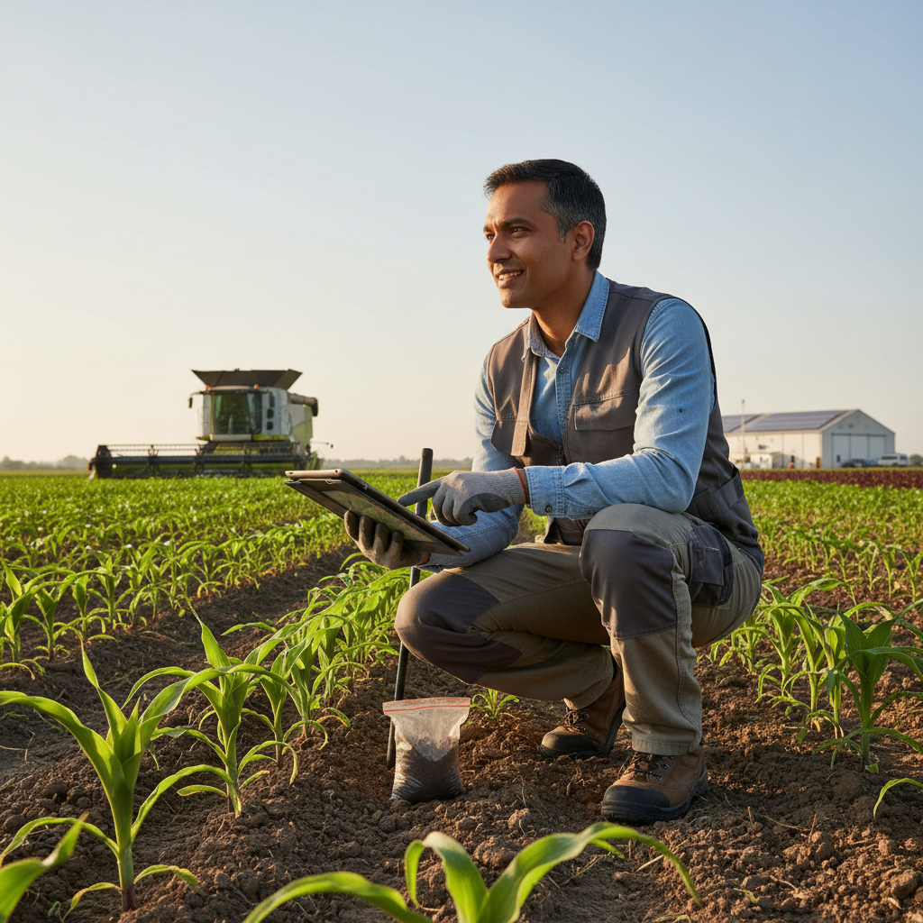 Agronome en production végétale