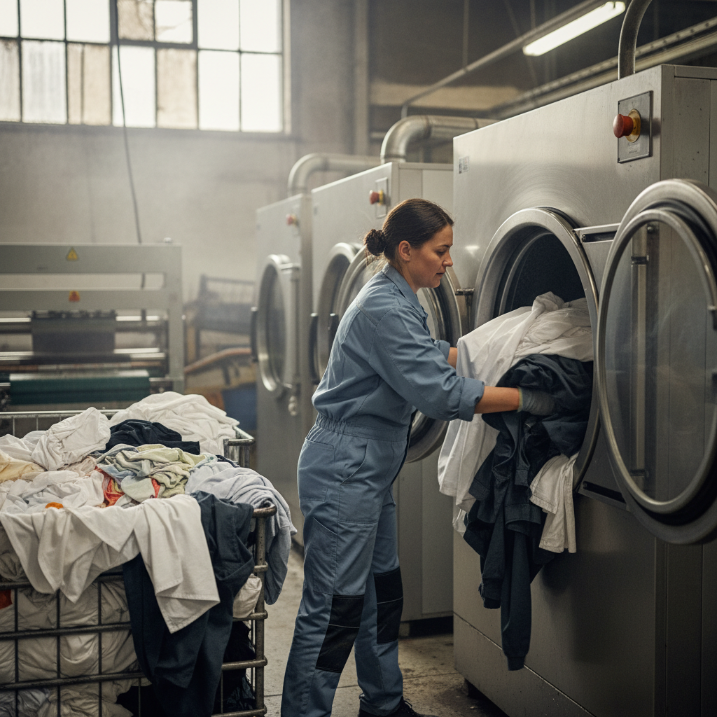 Blanchisseur·euse industriel·le