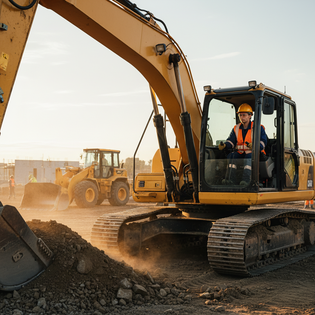 Conducteur·rice d'engins de chantier
