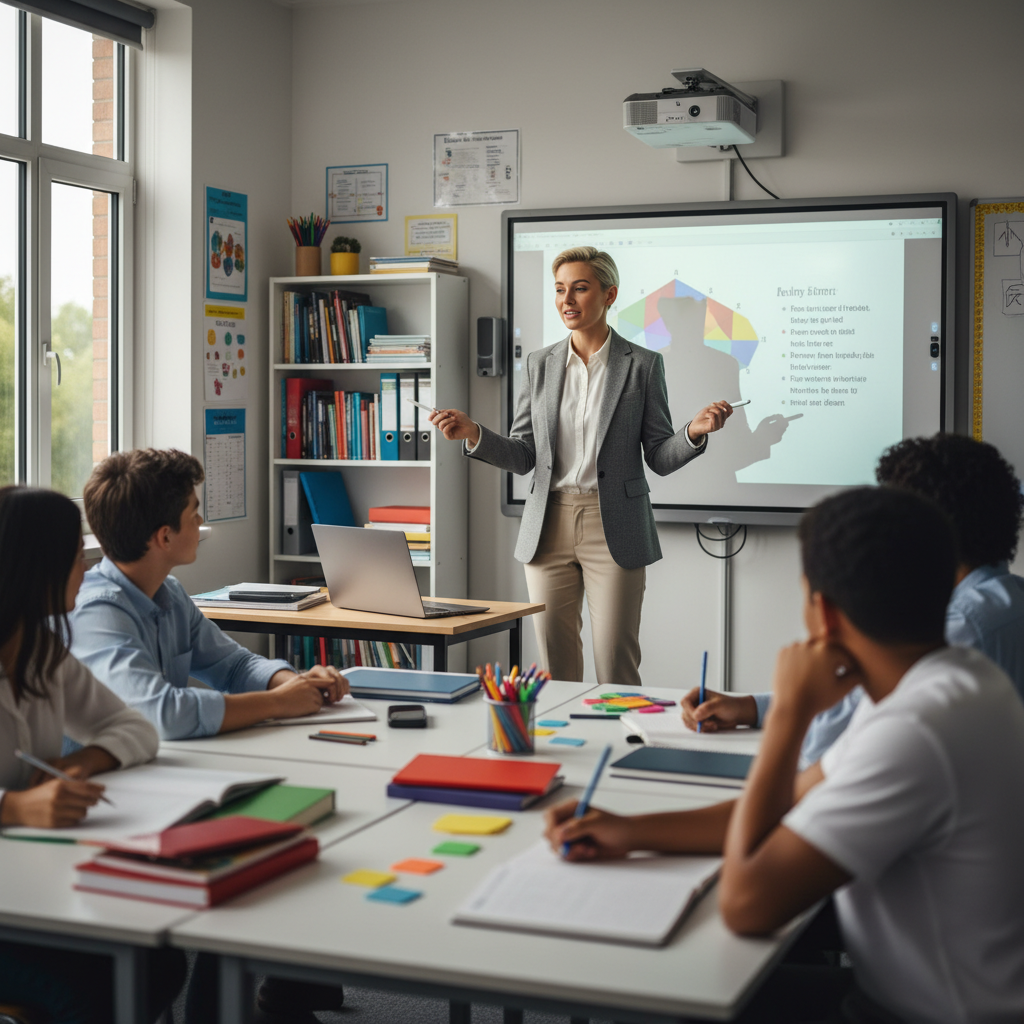 Professeur·e dans l'enseignement secondaire