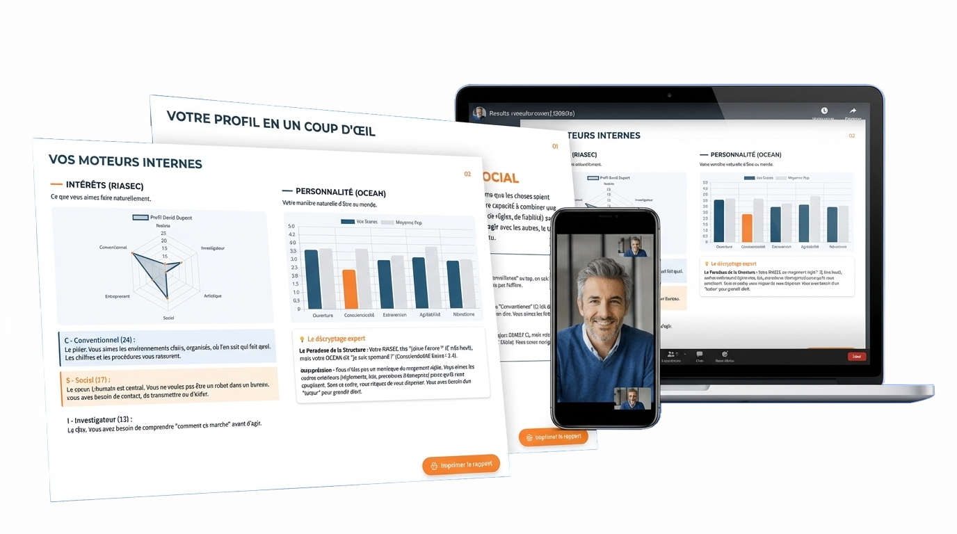 Vos livrables : rapport complet, vidéo explicative et recommandations personnalisées